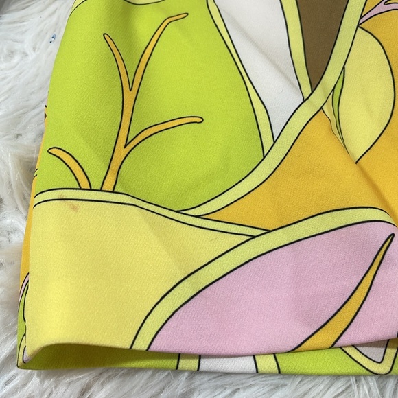 ZARA GROOVY Multi Mini Skirt Size Large NEW - Picture 3 of 9